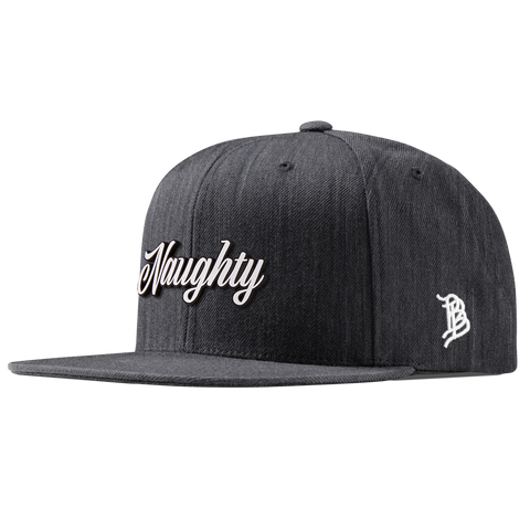 Naughty Classic Snapback Charcoal