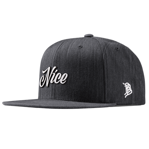 Nice Classic Snapback Charcoal