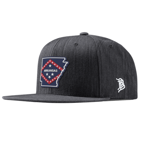 Arkansas Patriot Series Classic Snapback Charcoal