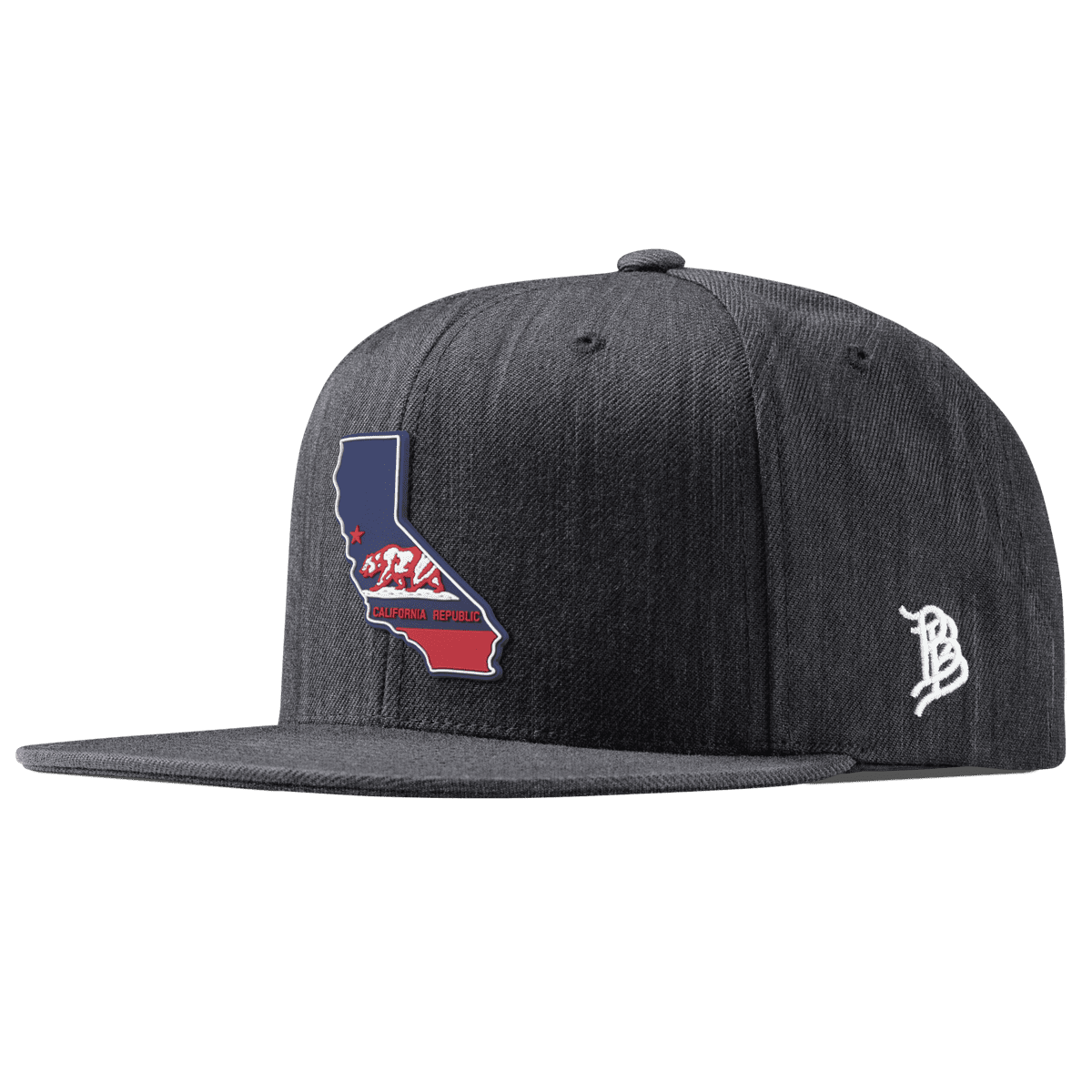 California Patriot Series Classic Snapback Charcoal