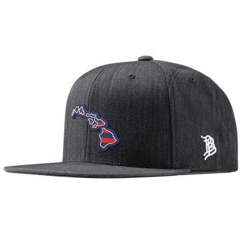 Hawaii Patriot Series Classic Snapback Charcoal