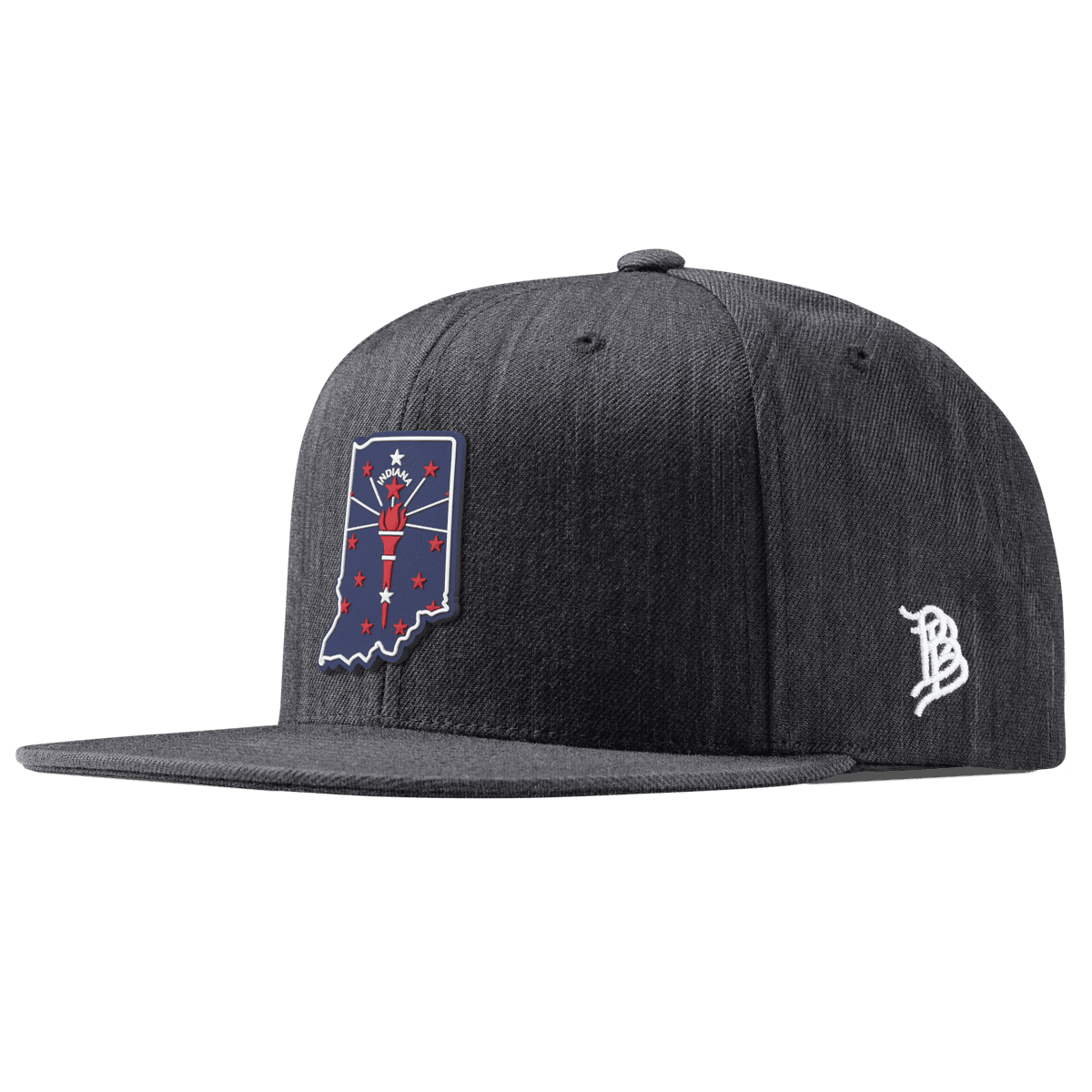 Indiana Patriot Series Classic Snapback Charcoal