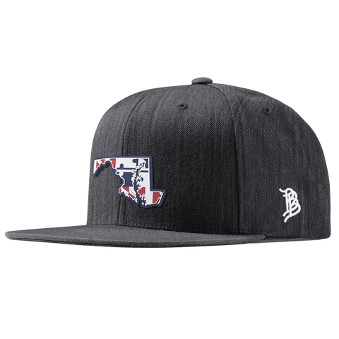 Maryland Patriot Series Classic Snapback Charcoal