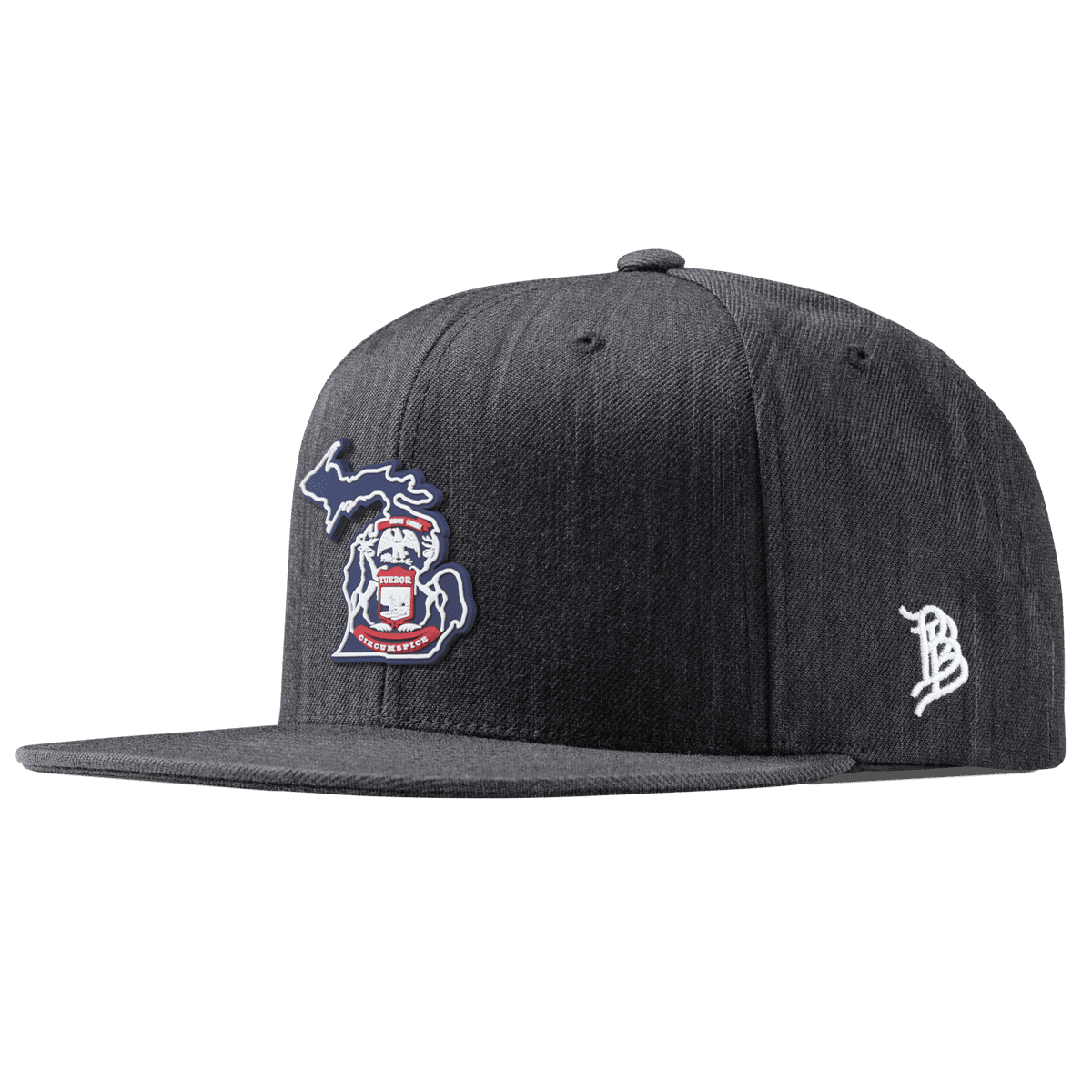 Michigan Patriot Series Classic Snapback Charcoal