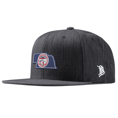 Nebraska Patriot Series Classic Snapback Charcoal