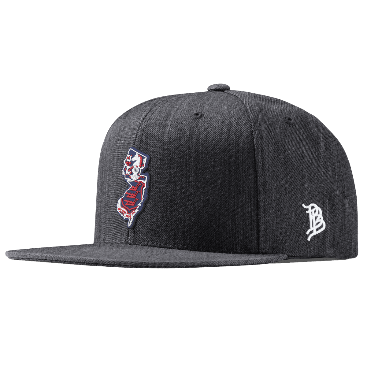 New Jersey Patriot Series Classic Snapback Charcoal