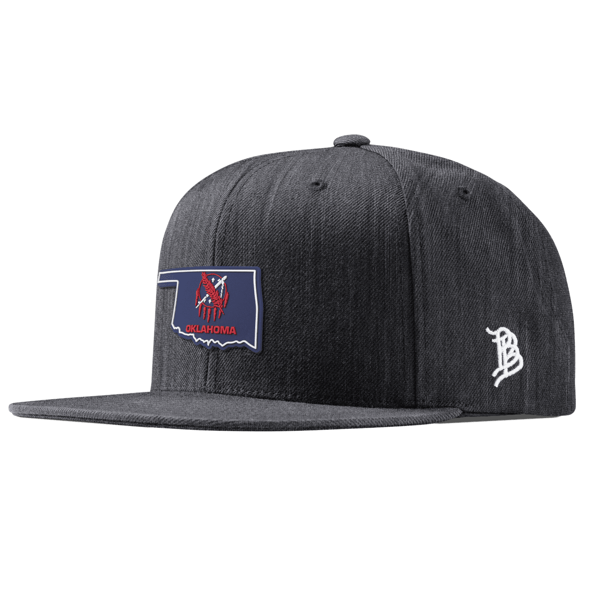 Oklahoma Patriot Series Classic Snapback Charcoal