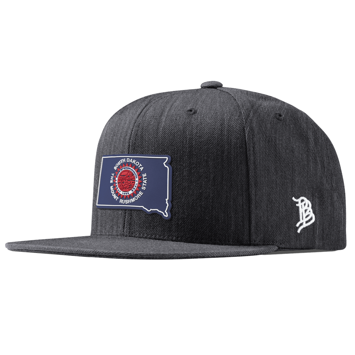 South Dakota Patriot Series Classic Snapback Charcoal