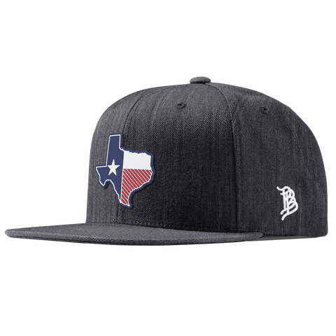 Texas Patriot Series Classic Snapback Charcoal