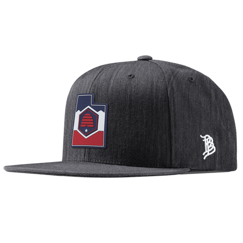 Utah Patriot Series Classic Snapback Charcoal