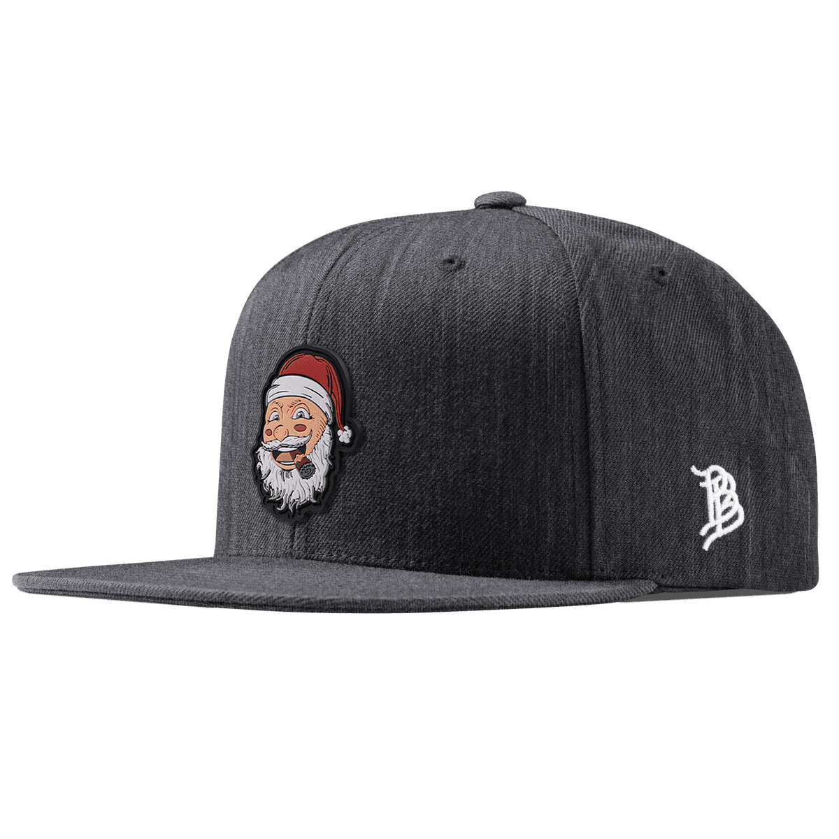 Santa PVC Classic Snapback Charcoal 