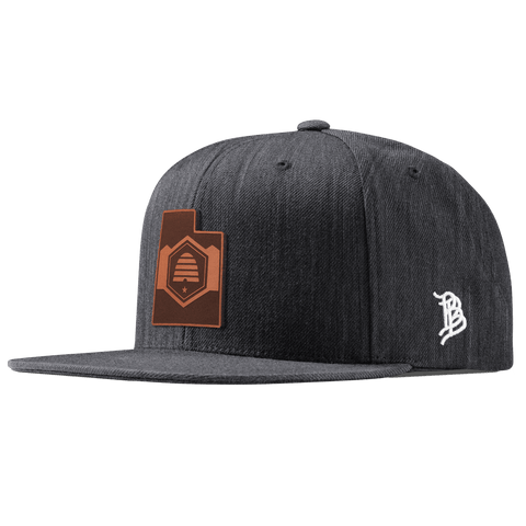 Utah 45 Classic Snapback Charcoal