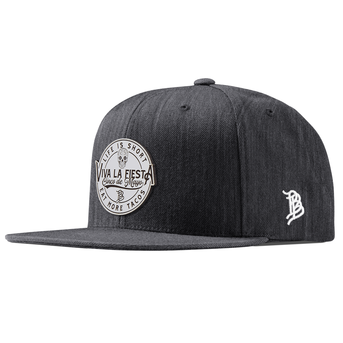 Branded Fiesta Classic Snapback Charcoal