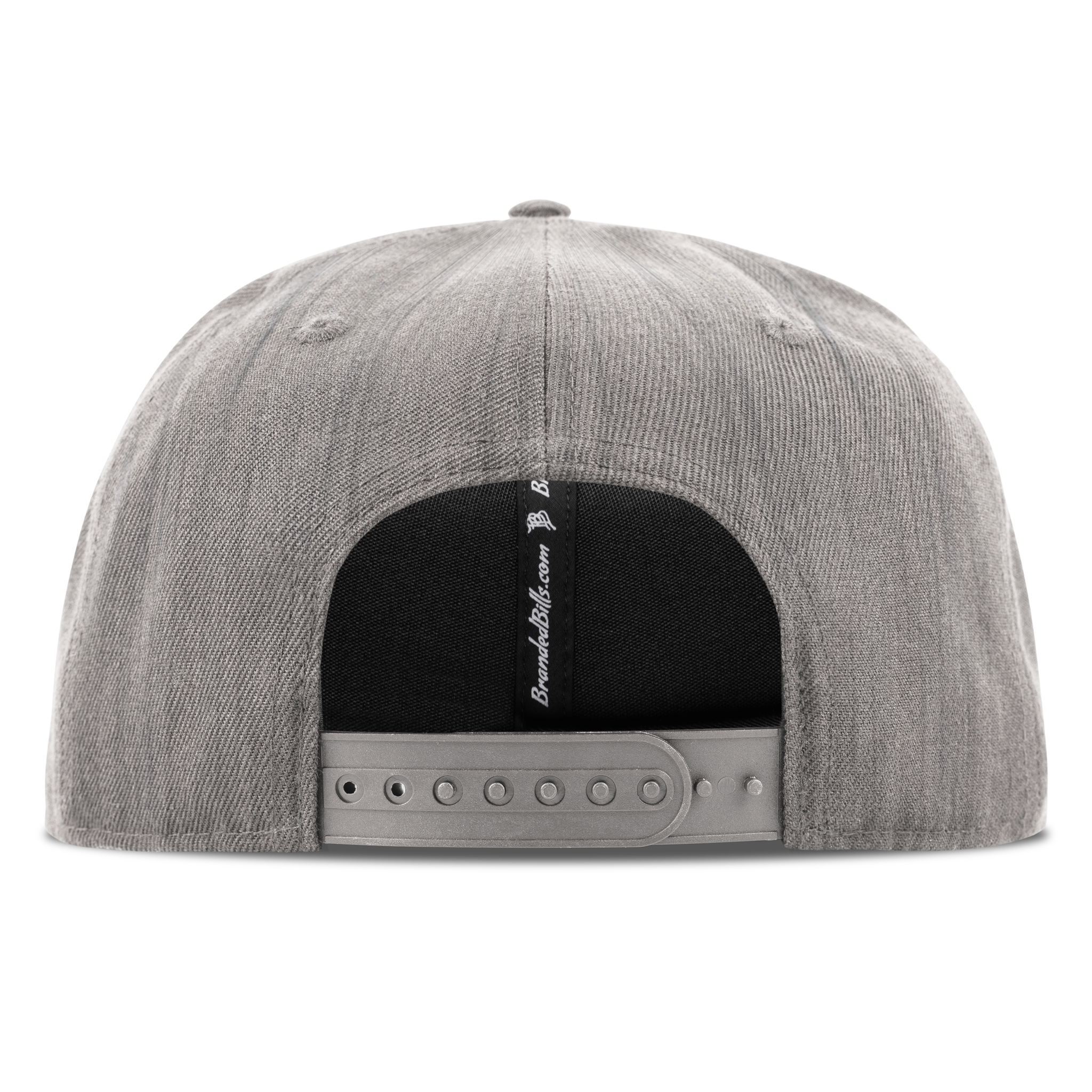 Coach Classic Snapback (Black Script) Back Heather Gray