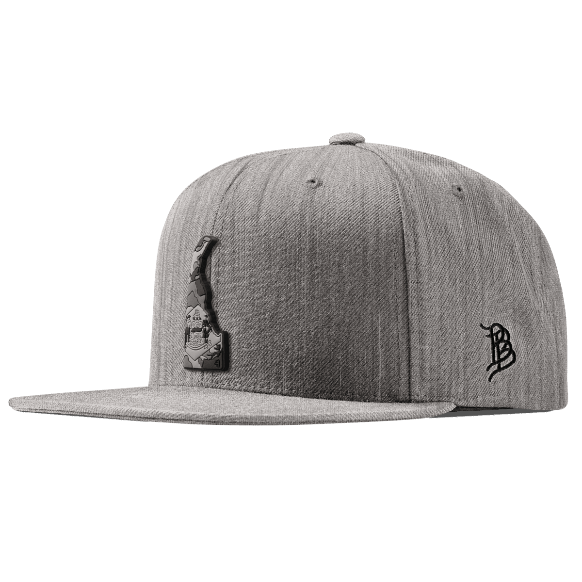 Delaware Camo Classic Snapback Heather Gray