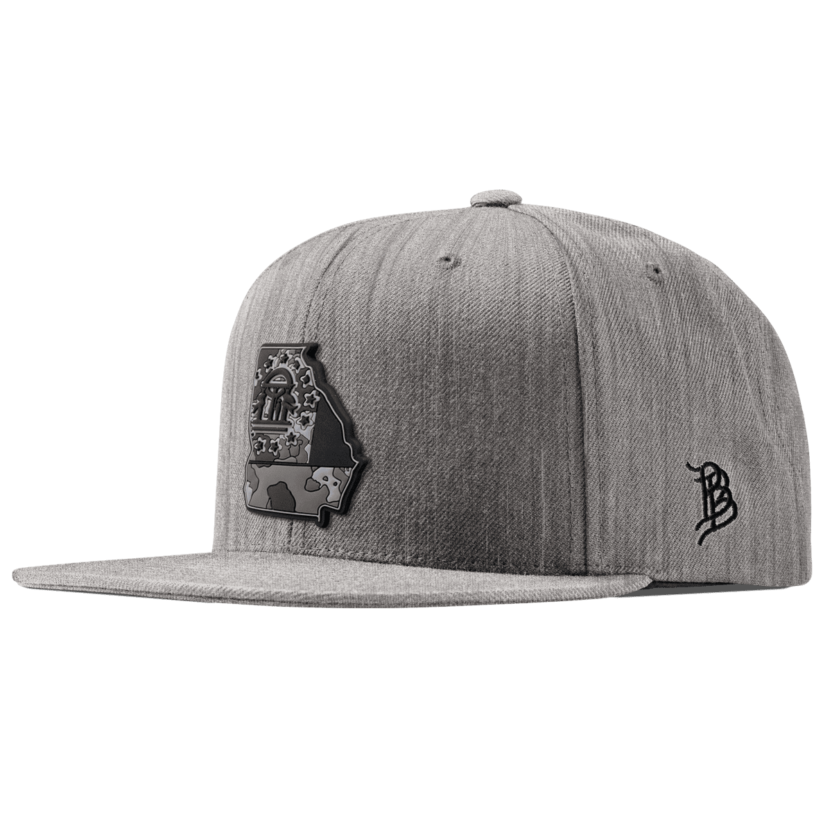 Georgia Camo Classic Snapback Heather Gray