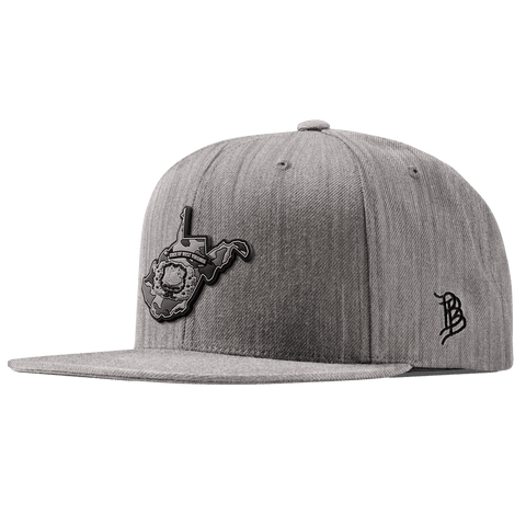 West Virginia Camo Classic Snapback Heather Gray