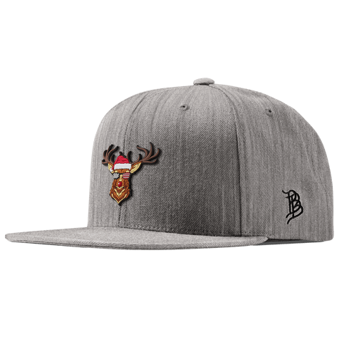 Party Reindeer Classic Snapback Heather Gray