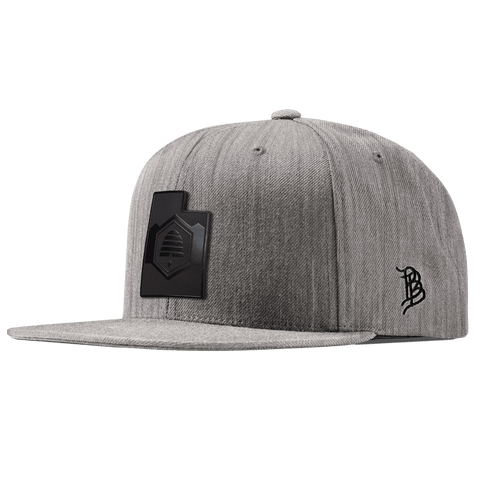 Utah 45 Midnight Classic Snapback Heather Gray 