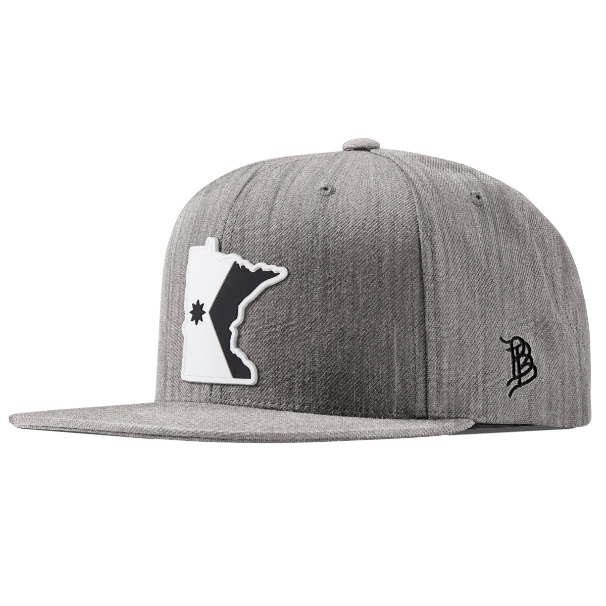 Minnesota Moonlight Classic Snapback Heather Gray   