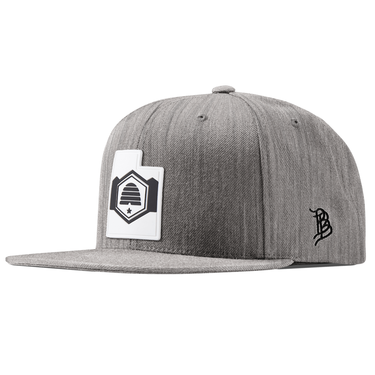 Utah Moonlight Classic Snapback Heather Gray 