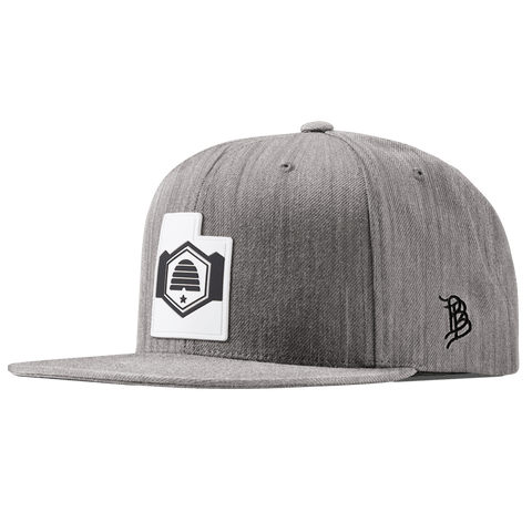 Utah Moonlight Classic Snapback Heather Gray 