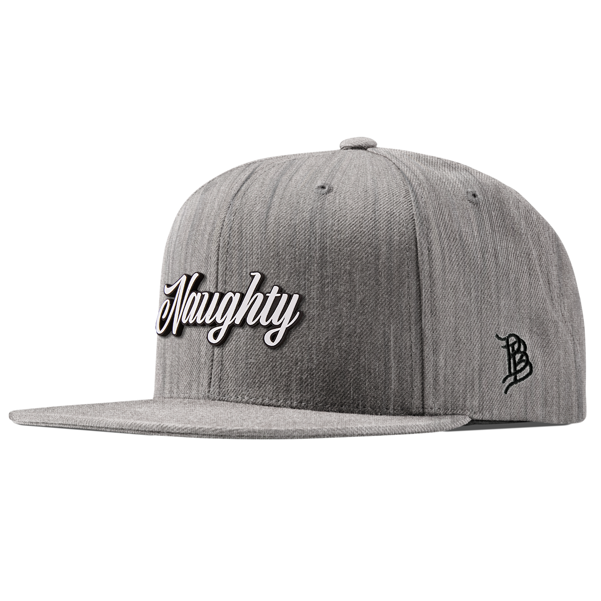 Naughty Classic Snapback Heather Gray