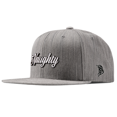 Naughty Classic Snapback Heather Gray