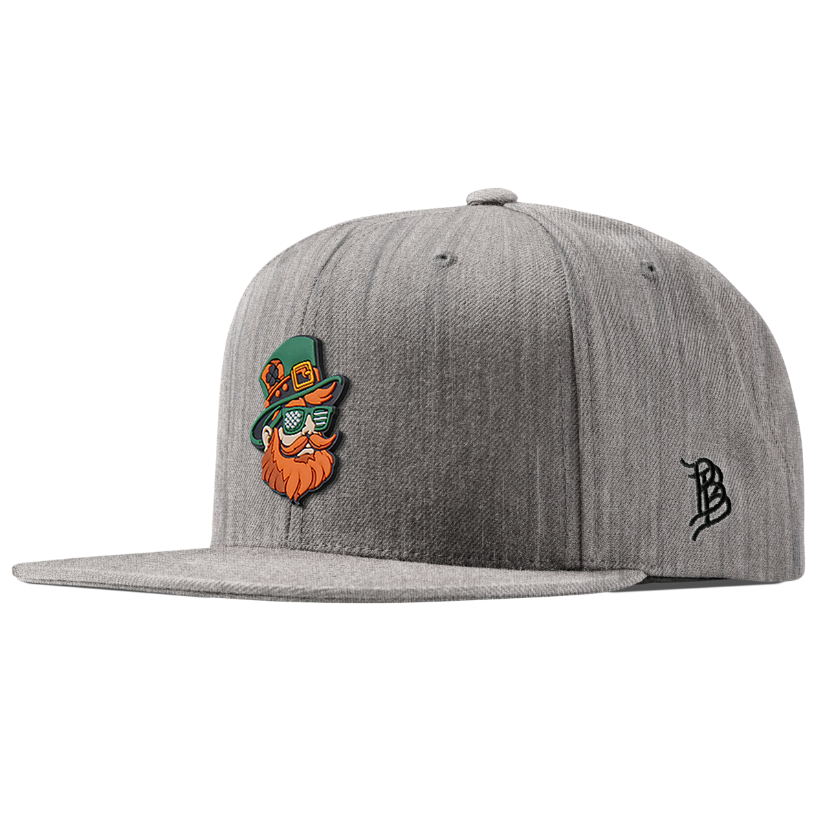 Party Leprechaun Classic Snapback Heather Gray