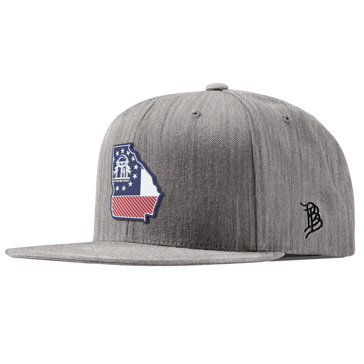 Georgia Patriot Series Classic Snapback Heather Gray