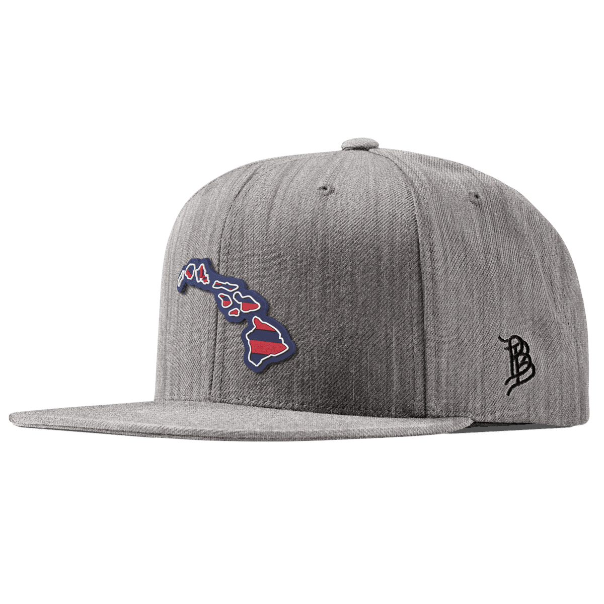 Hawaii Patriot Series Classic Snapback Heather Gray
