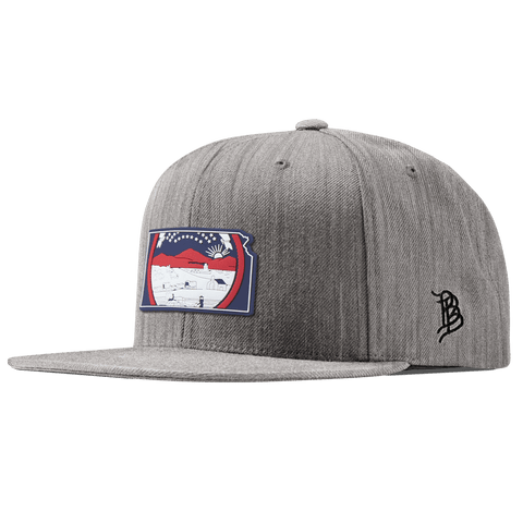 Kansas Patriot Series Classic Snapback Heather Gray