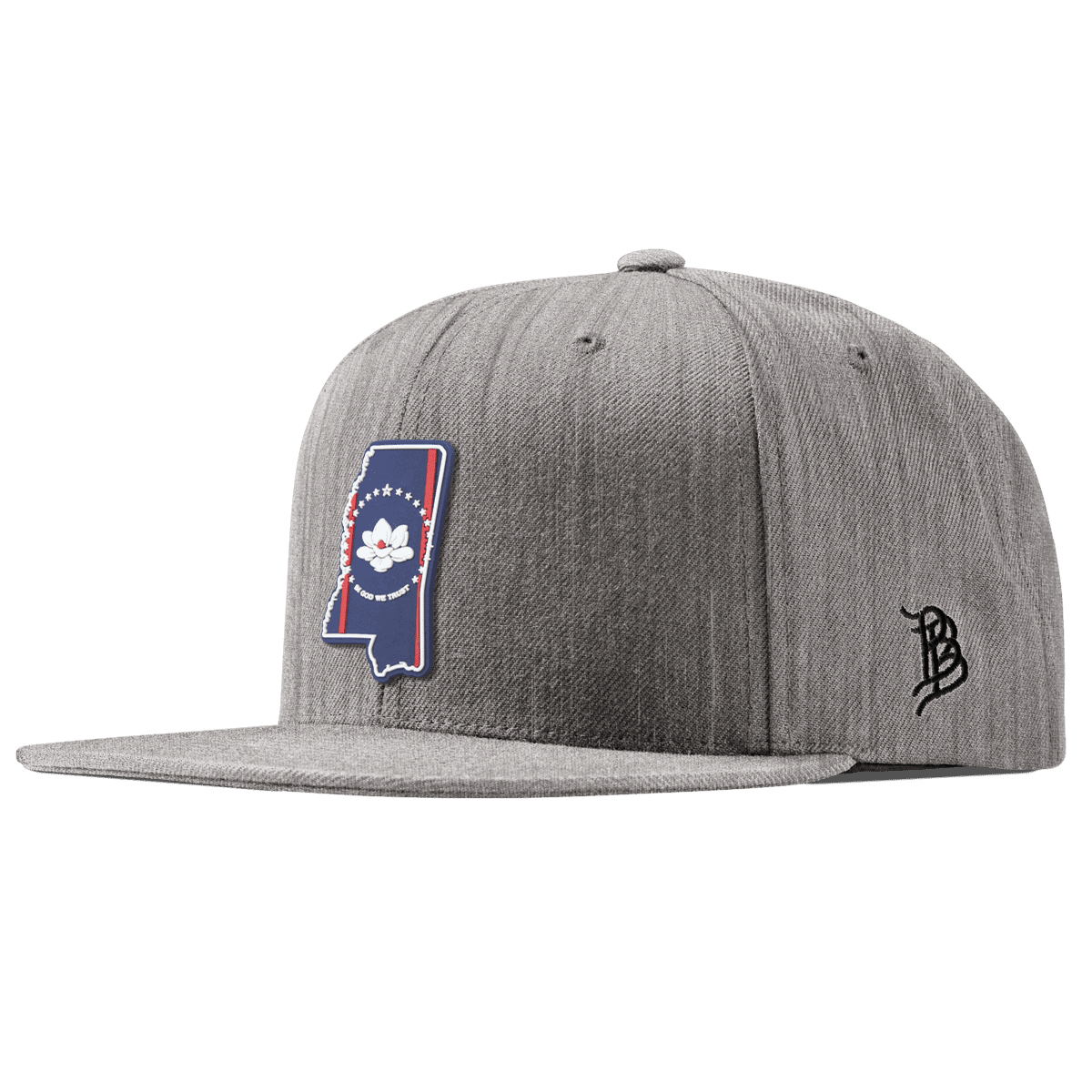 Mississippi Patriot Series Classic Snapback Heather Gray