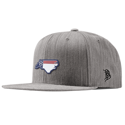 North Carolina Patriot Series Classic Snapback Heather Gray