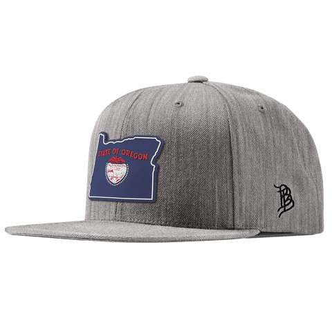 Oregon Patriot Series Classic Snapback Heather Gray