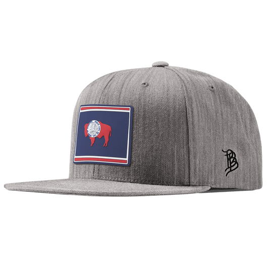 Wyoming Patriot Series Classic Snapback Heather Gray