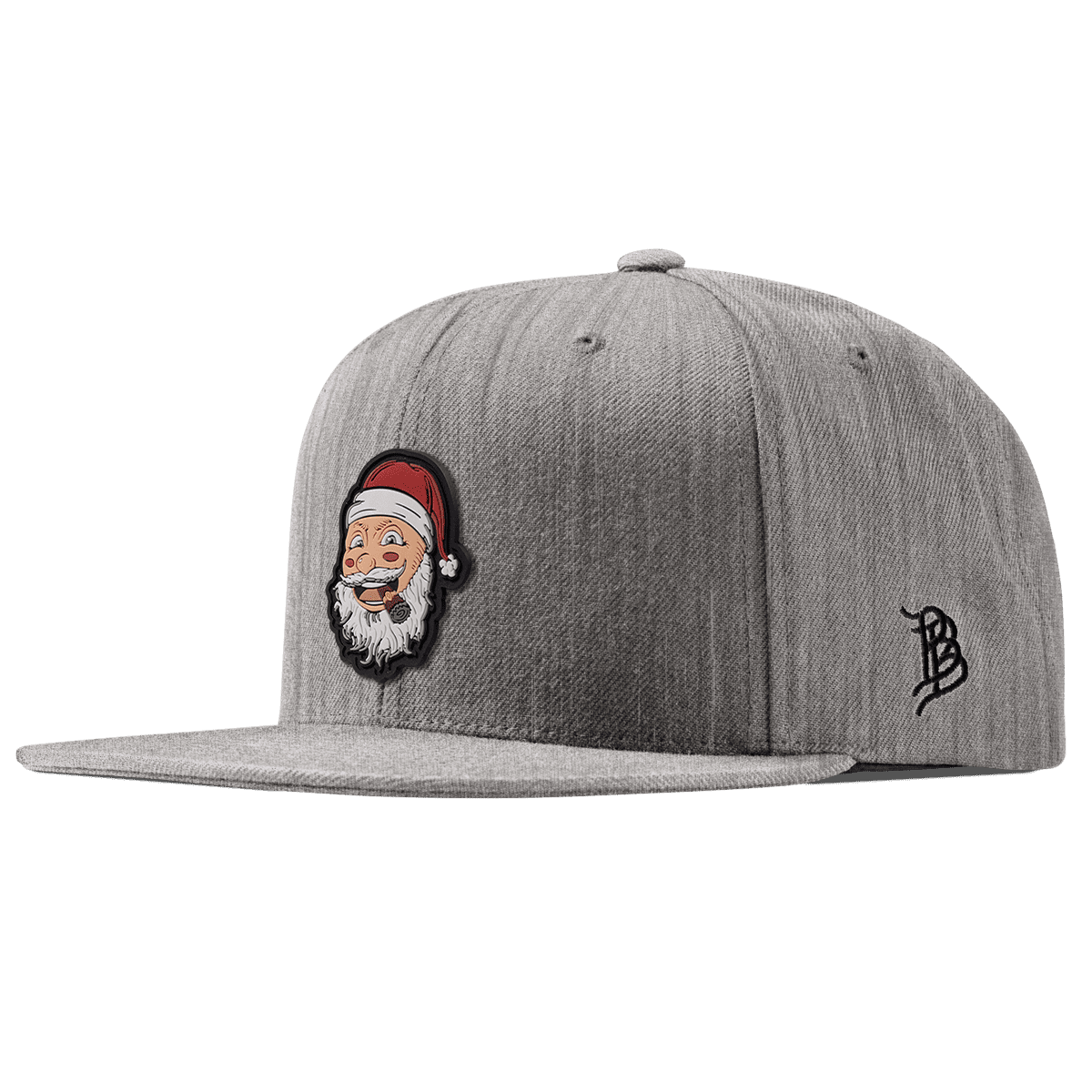 Santa PVC Classic Snapback Heather Gray