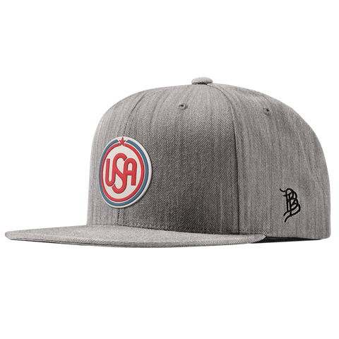 USA Icon Essential Flat Snapback