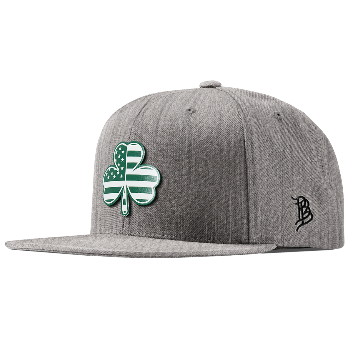 USA Shamrock Classic Snapback Heather Gray