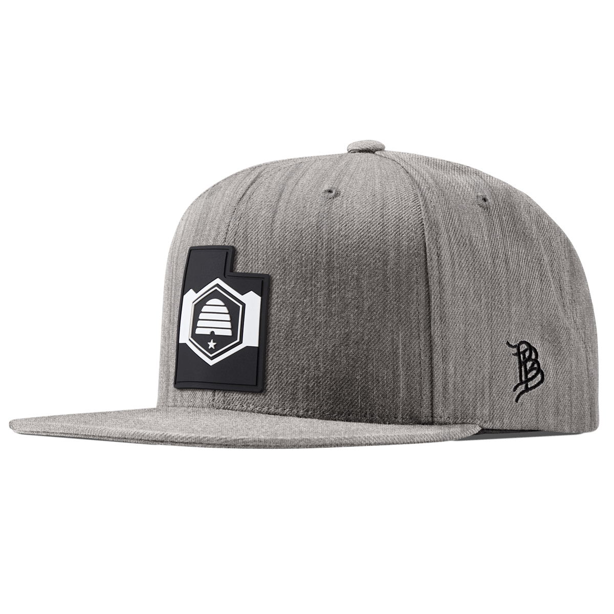 Utah Vintage Classic Snapback Heather Gray 