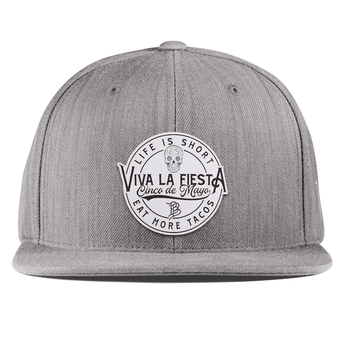 Branded Fiesta Essential Flat Snapback Heather Gray