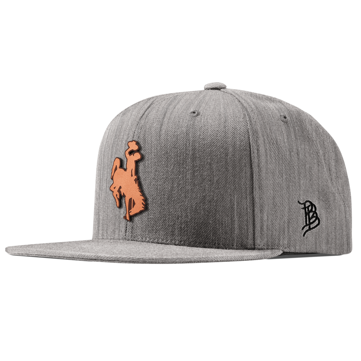 Wyoming Cowboy Classic Snapback Tan Logo
