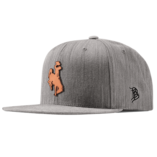 Wyoming Cowboy Classic Snapback Tan Logo