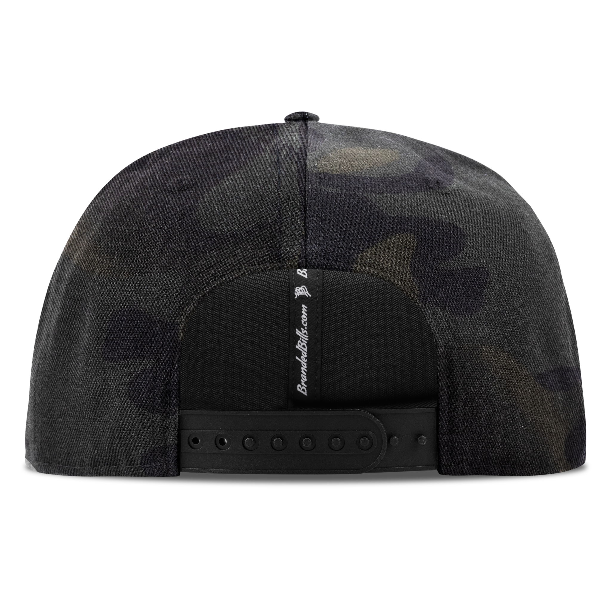 Coach Classic Snapback (Black Script) Back Multicam