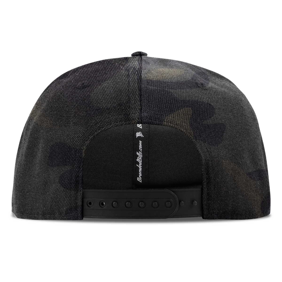 BB Baseball Cutout PVC Classic Snapback Back Multicam