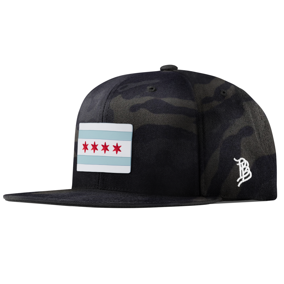 Chicago Flag Classic Snapback Multicam