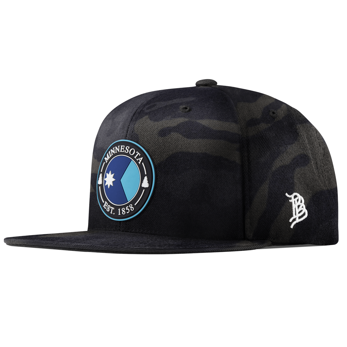 Minnesota Compass Classic Snapback Multicam   