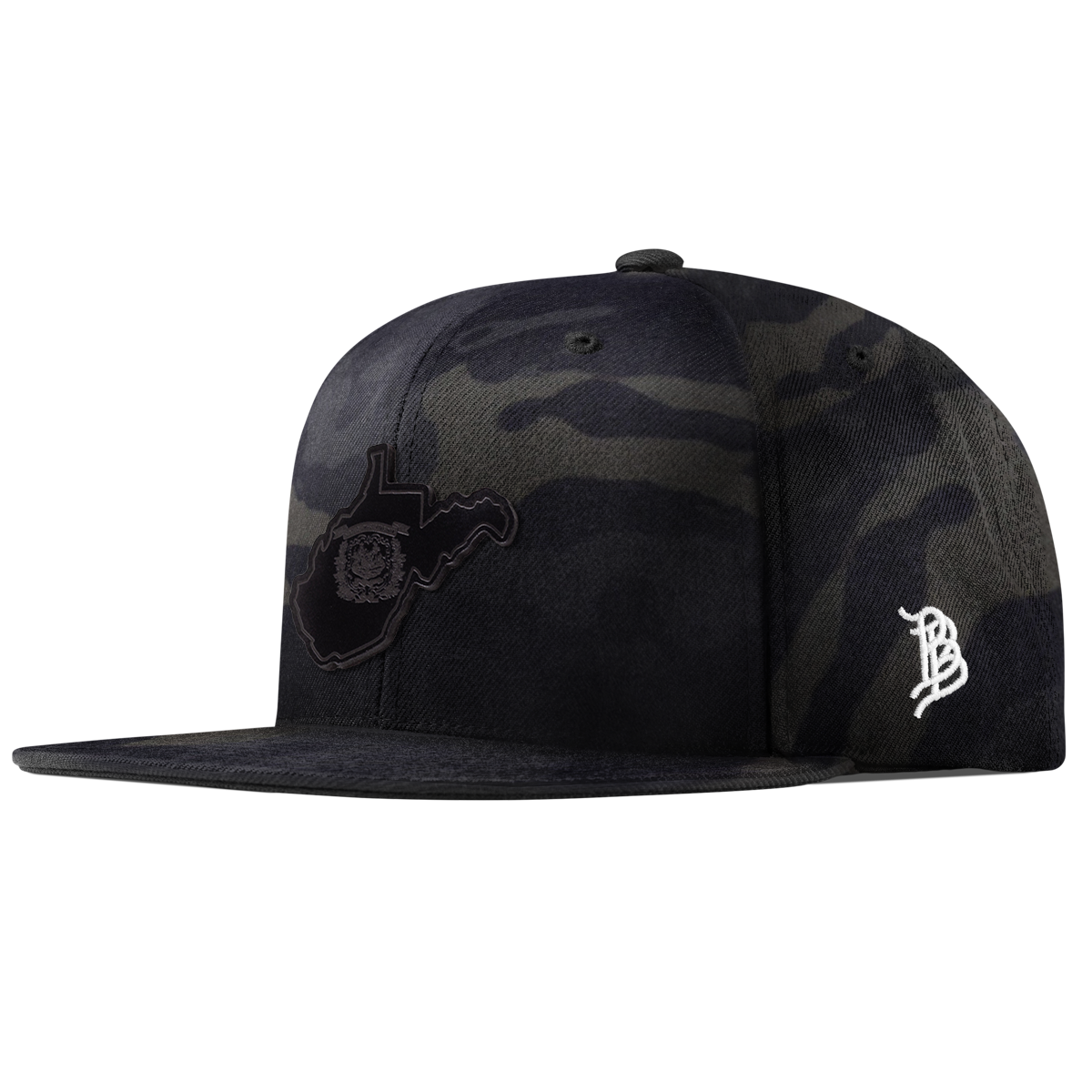 West Virginia 35 Midnight Classic Snapback Multicam