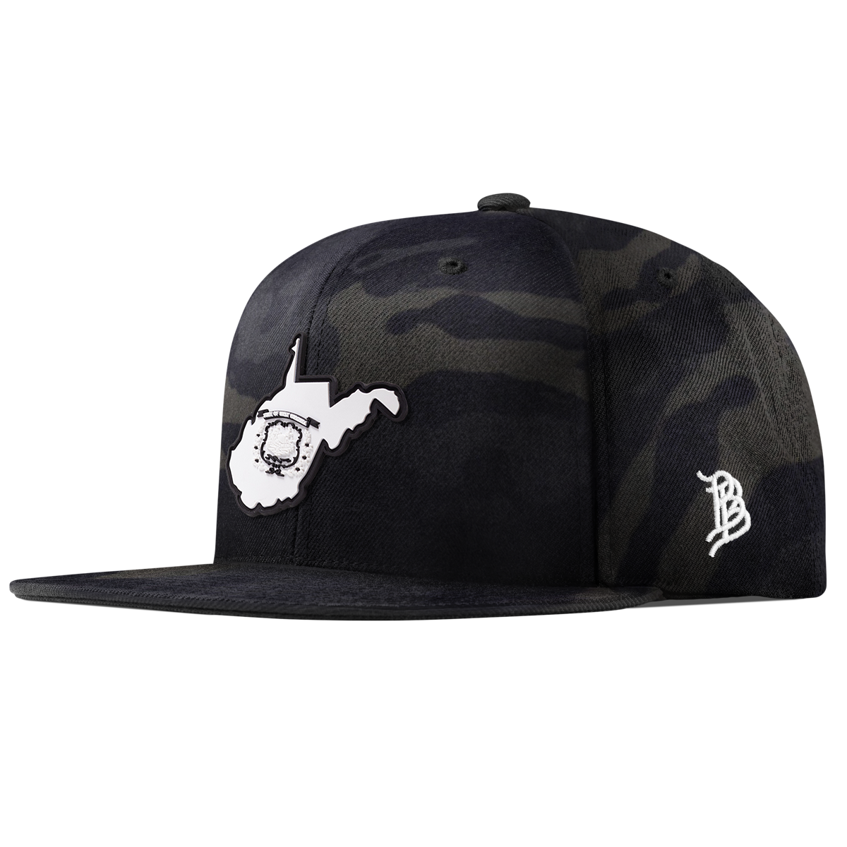 West Virginia Moonlight Classic Snapback Multicam