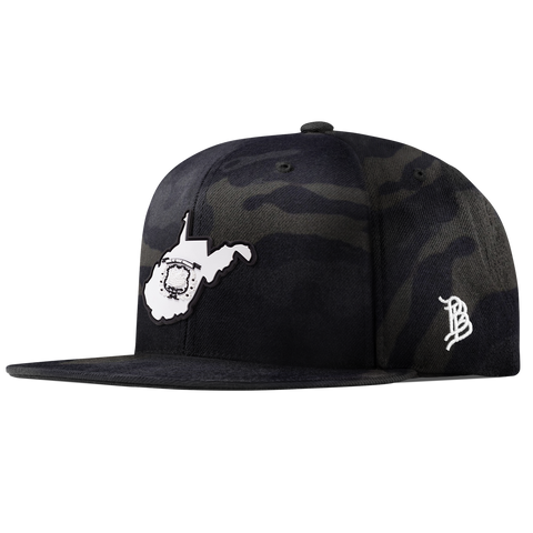 West Virginia Moonlight Classic Snapback Multicam